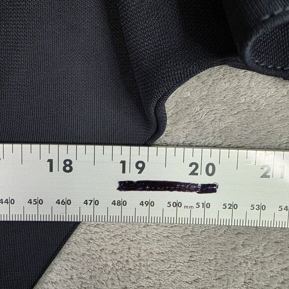 Womens Lauren Ralph Lauren Navy Blue Belted Shirt Dress Button Up Polyester XS - Picture 7 of 9